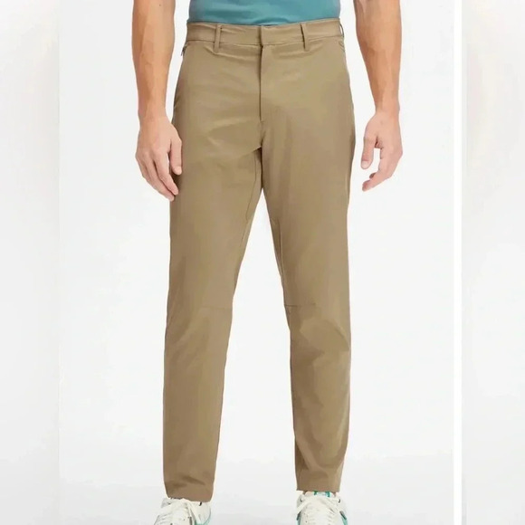 Fabletics The Only Pant Tan Golf Career Performance Casual Office Casual Comfy - Picture 1 of 7